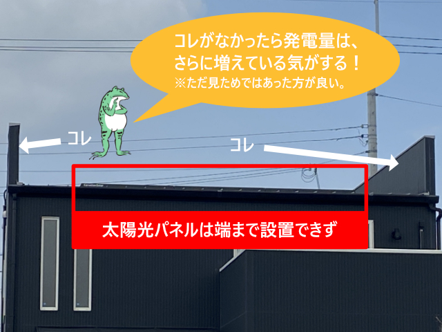 コレがなかったら発電量はもっと増えている